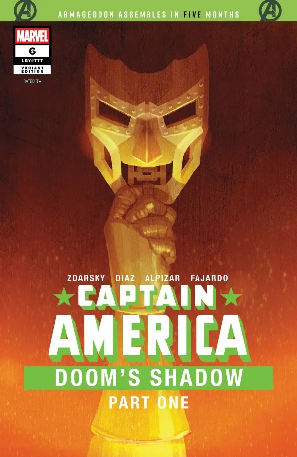 Cover of Captain America #6 (777)