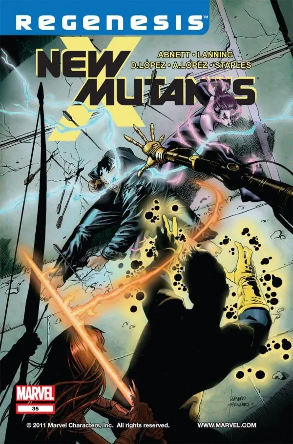 Cover of New Mutants #35