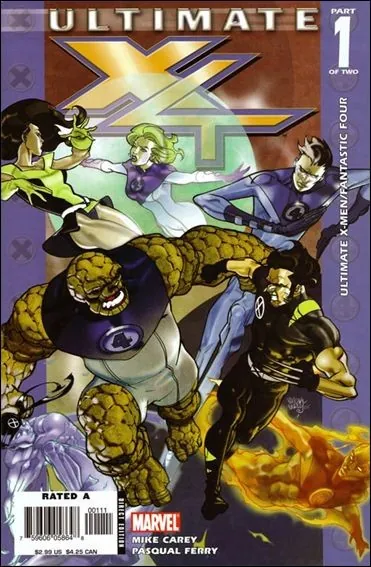Cover of Ultimate X-Men / Fantastic Four #1