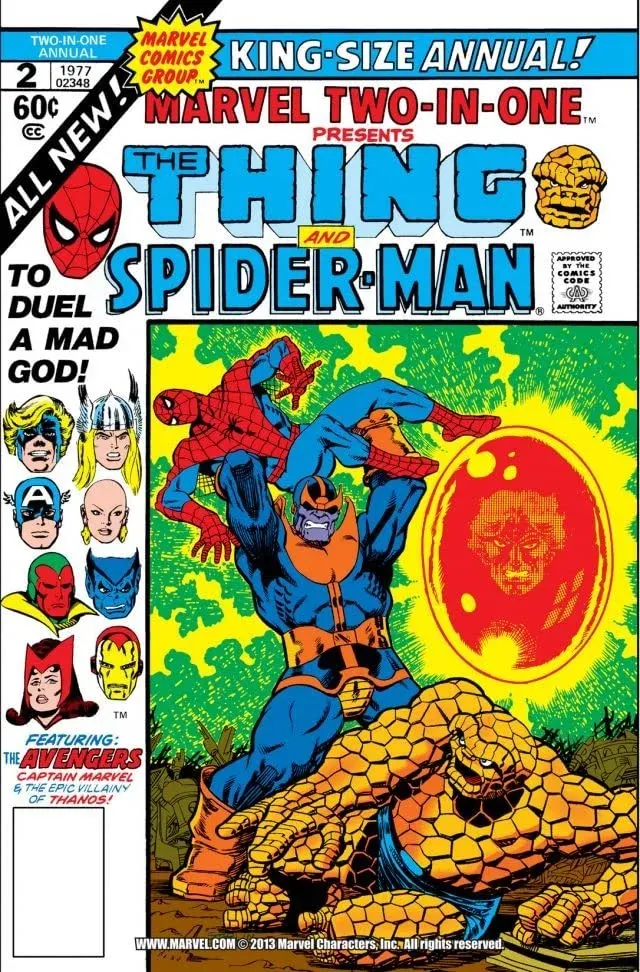 Cover of Marvel Two-in-One Annual #2