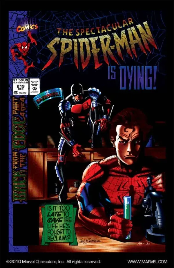 Cover of The Spectacular Spider-Man #219