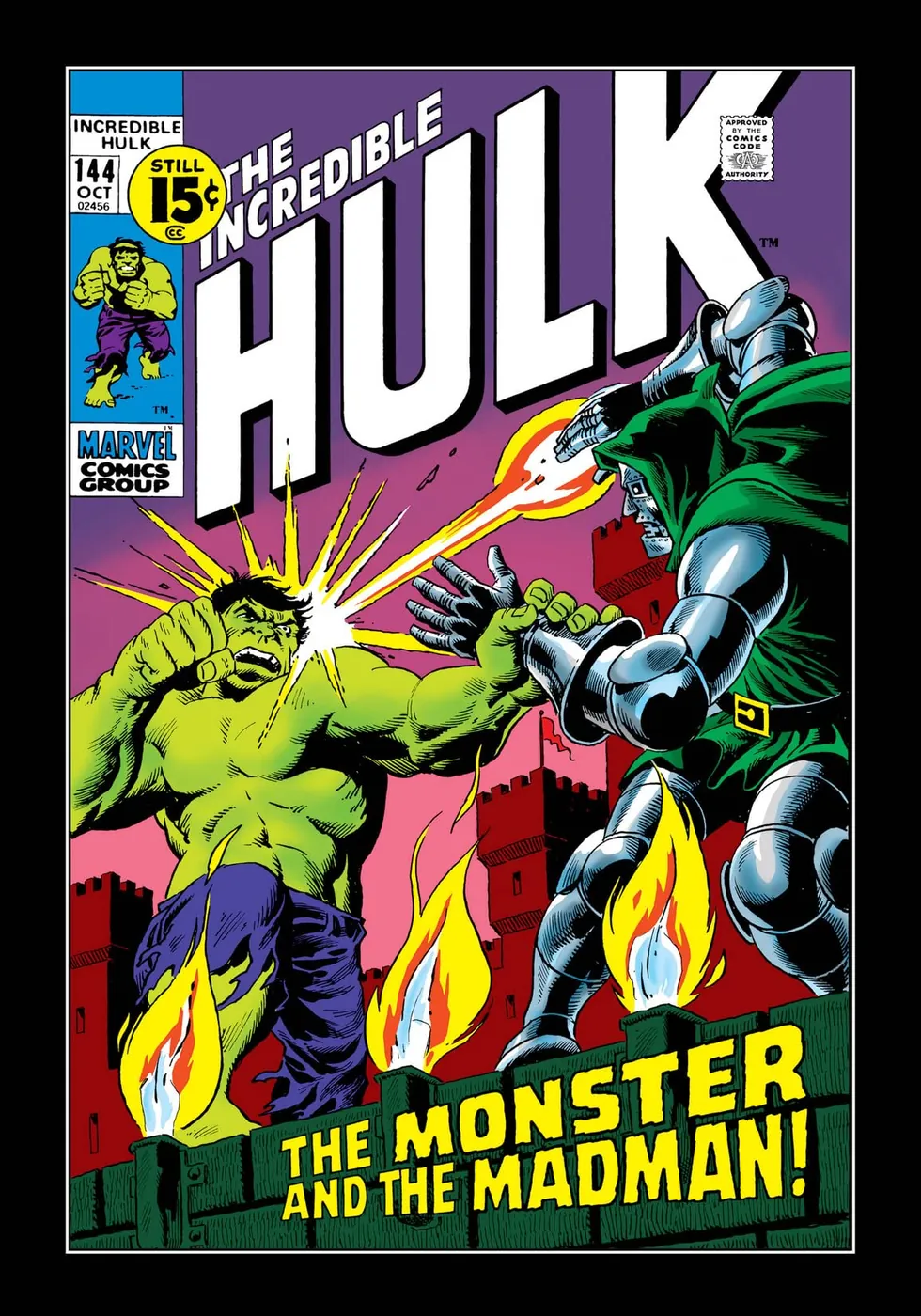 Cover of The Incredible Hulk #144