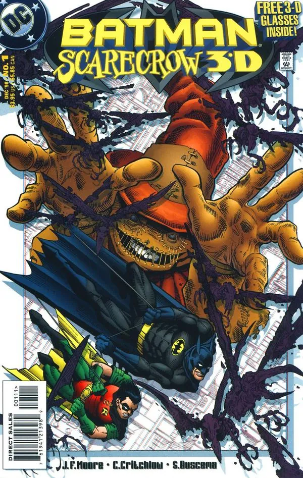 Cover of Batman / Scarecrow 3-D #1