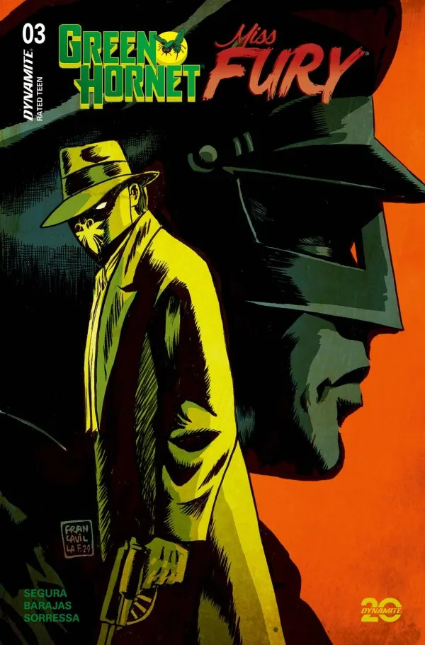 Cover of Green Hornet / Miss Fury #3