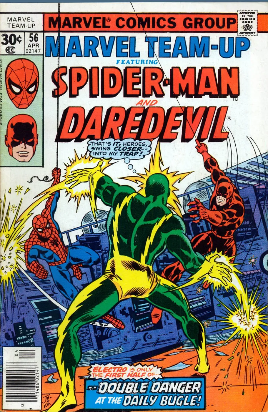 Cover of Marvel Team-Up #56