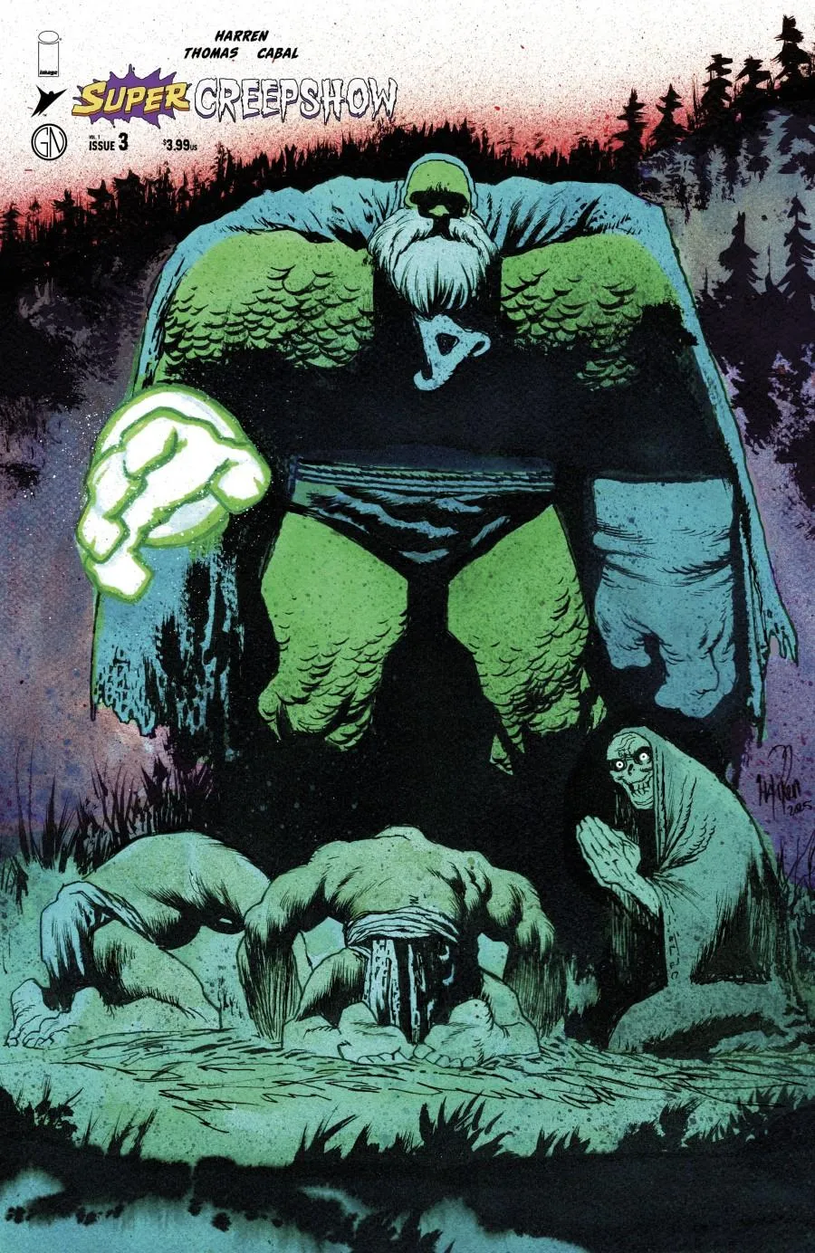 Cover of Super Creepshow #3