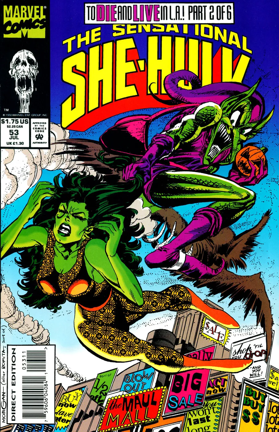 Cover of The Sensational She-Hulk #53