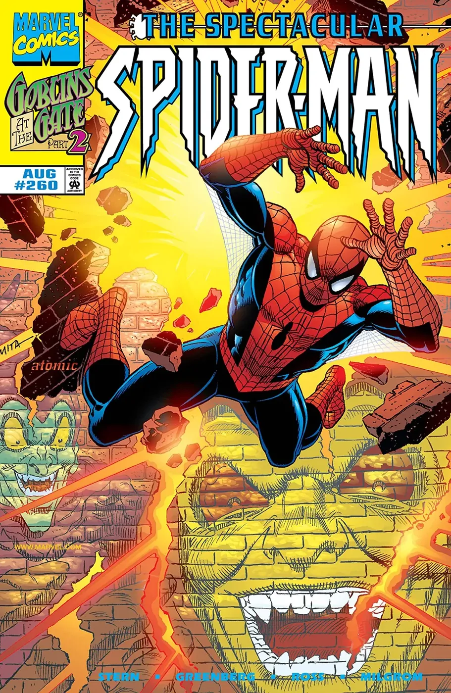 Cover of The Spectacular Spider-Man #260