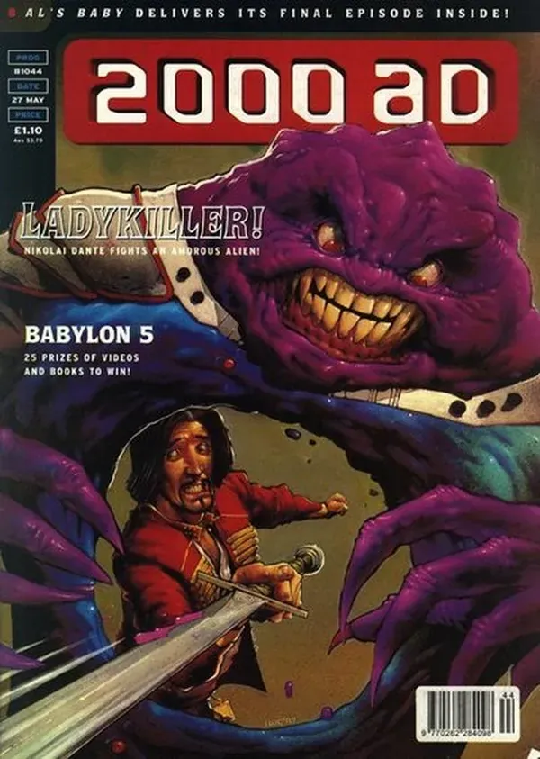 Cover of 2000 AD #1044