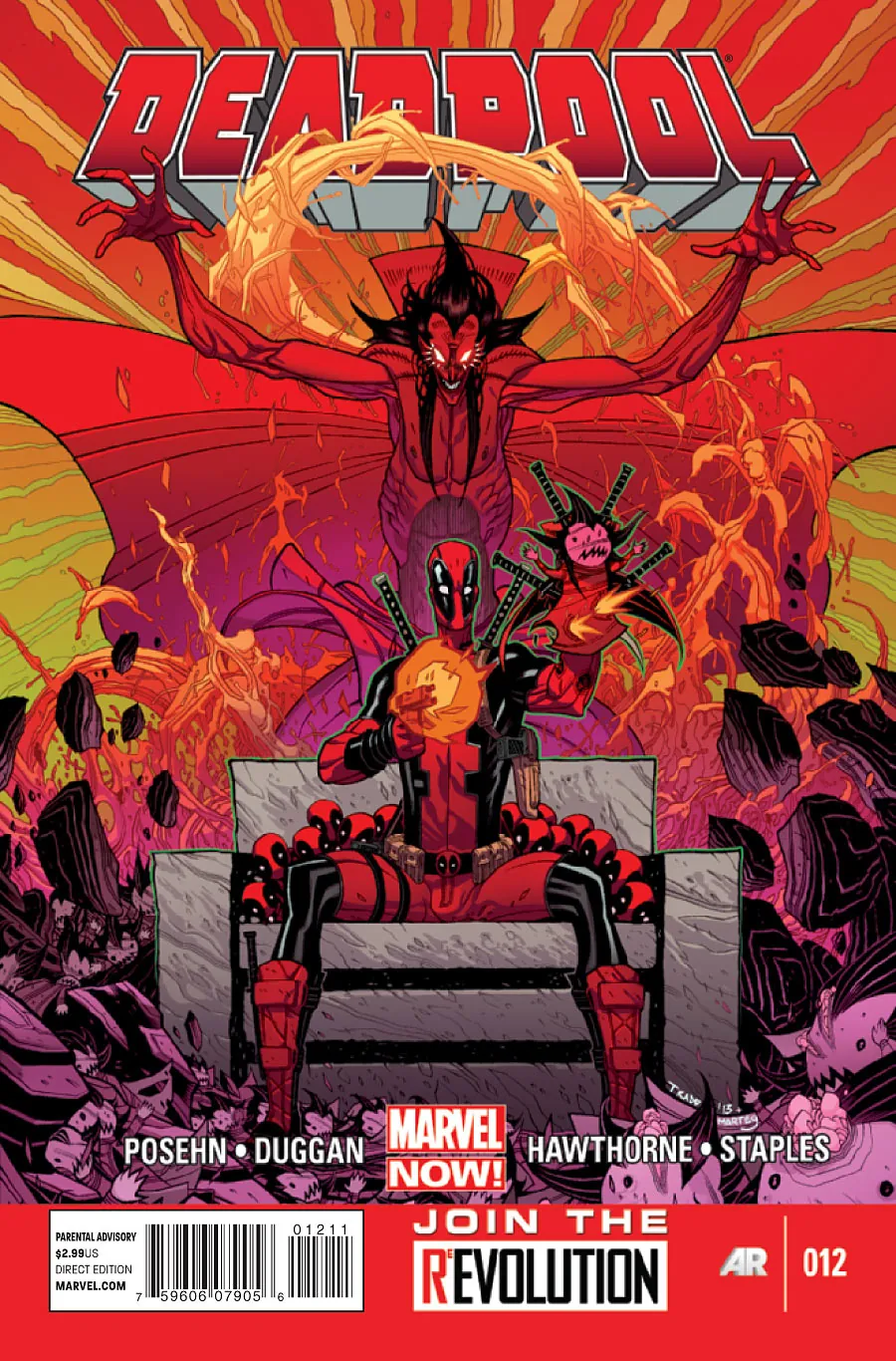 Cover of Deadpool #12