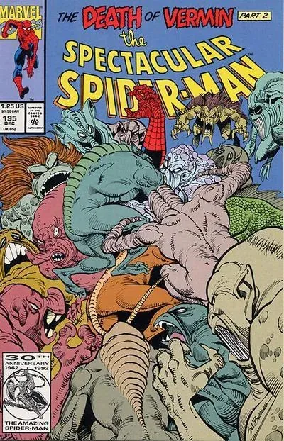 Cover of The Spectacular Spider-Man #195