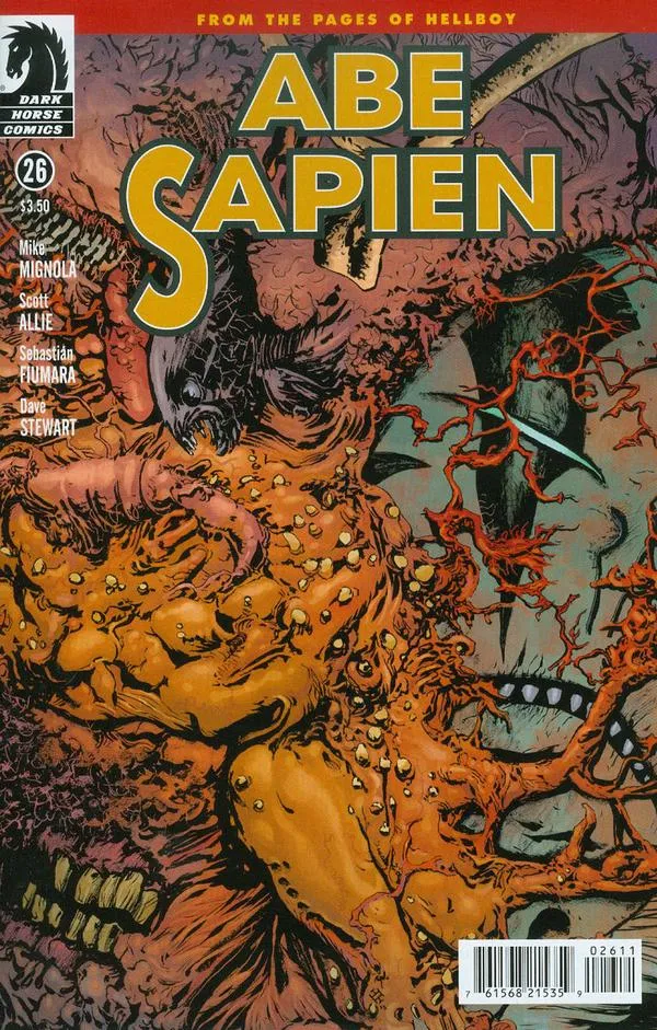 Cover of Abe Sapien #26 (36)