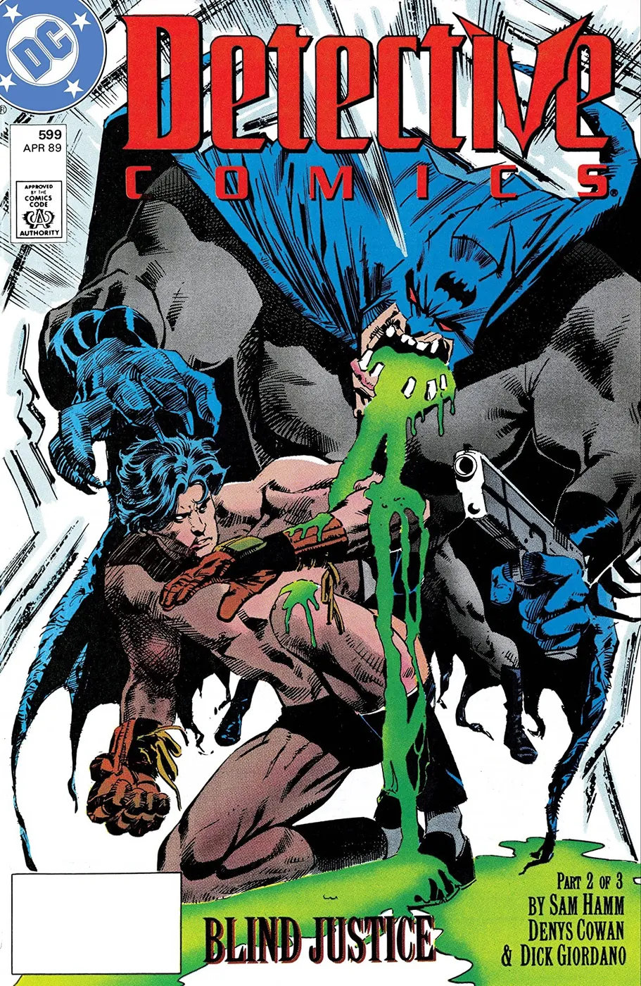 Cover of Detective Comics #599
