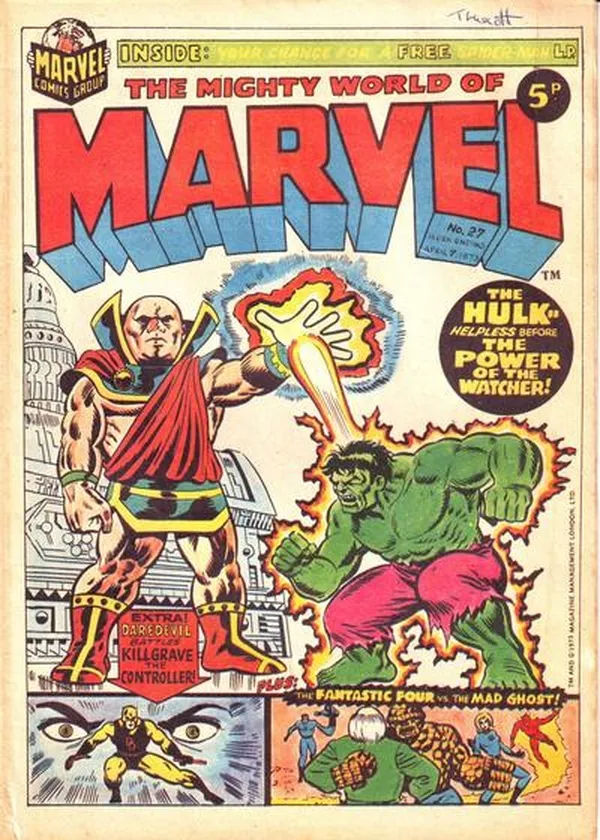 Cover of The Mighty World of Marvel #27
