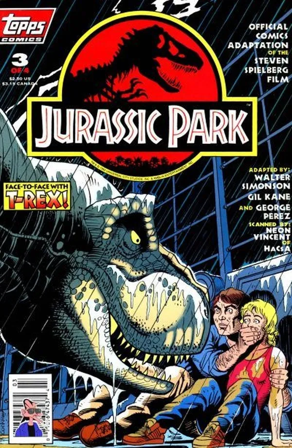 Cover of Jurassic Park #3