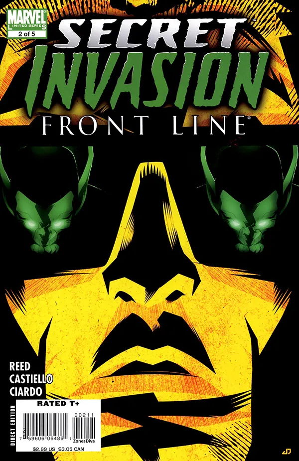 Cover of Secret Invasion: Front Line #2