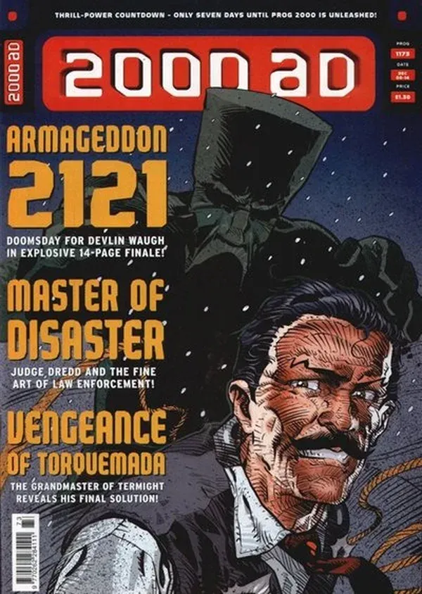 Cover of 2000 AD #1173