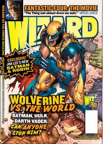 Cover of Wizard: The Comics Magazine #161