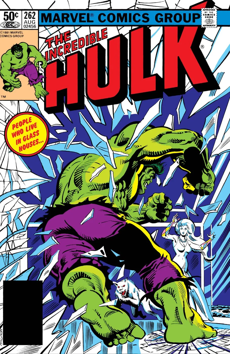 Cover of The Incredible Hulk #262