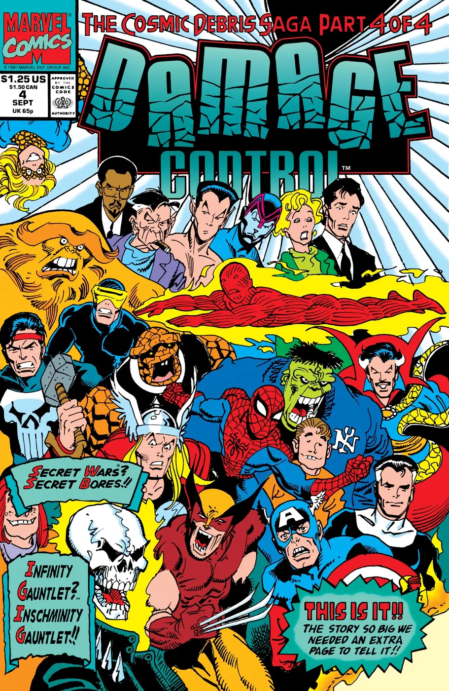 Cover of Damage Control #4