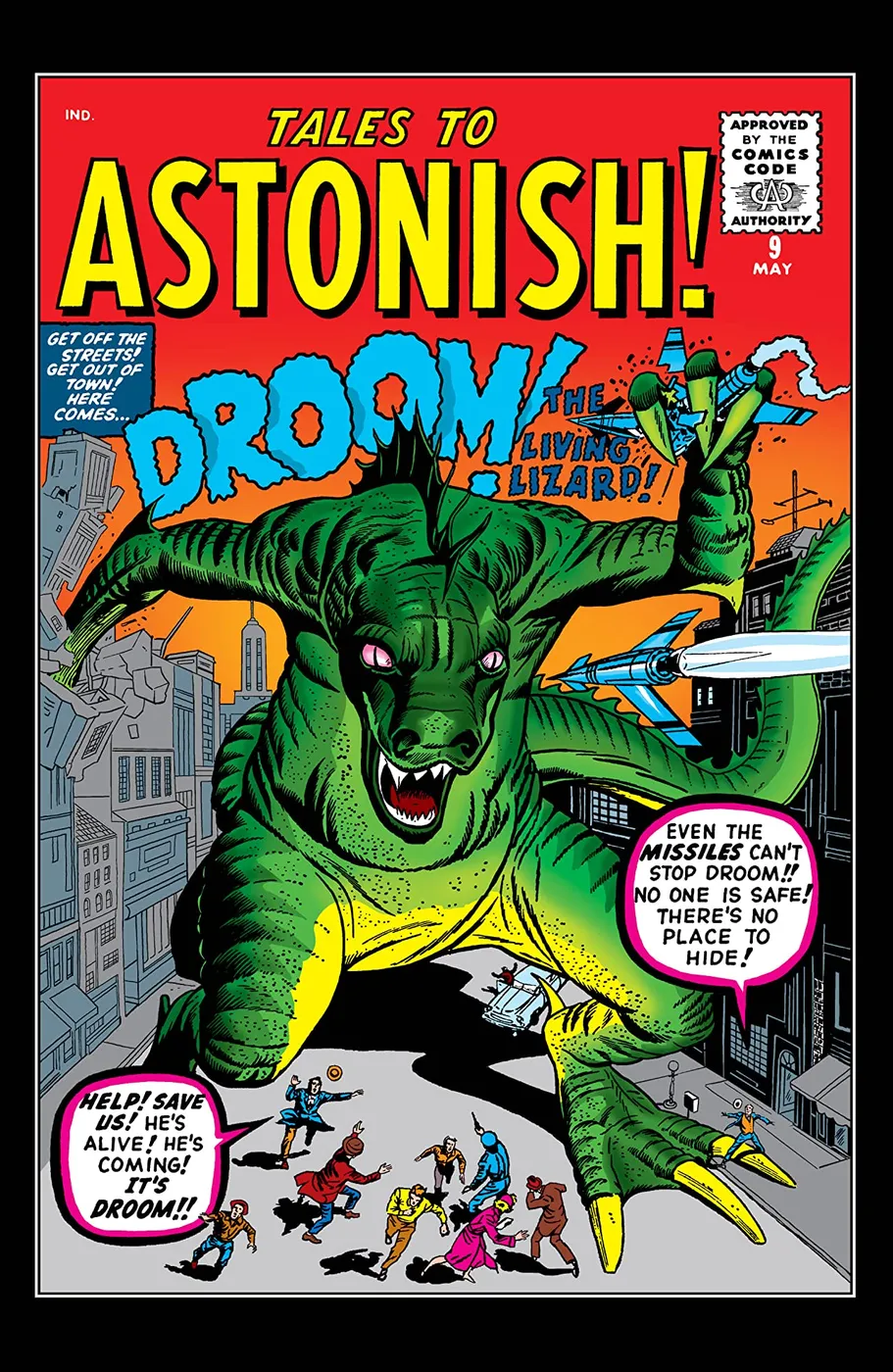 Cover of Tales to Astonish #9