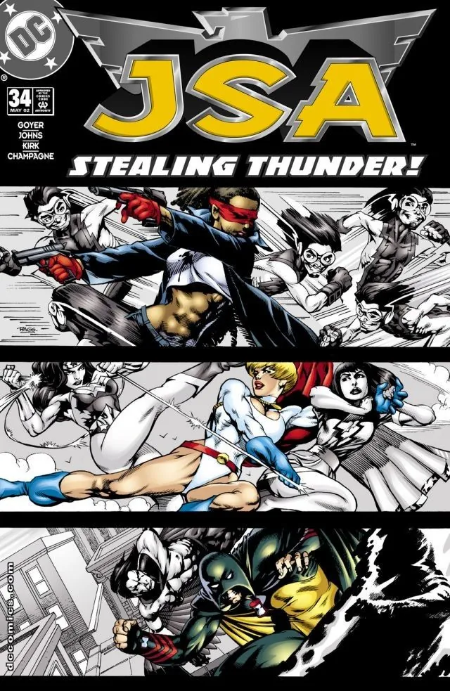 Cover of JSA #34