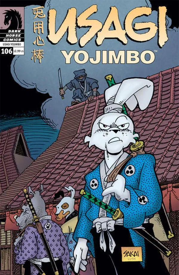 Cover of Usagi Yojimbo #106