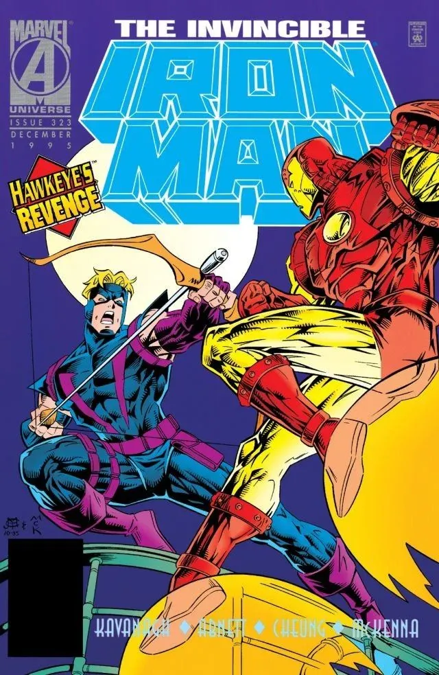 Cover of Iron Man #323