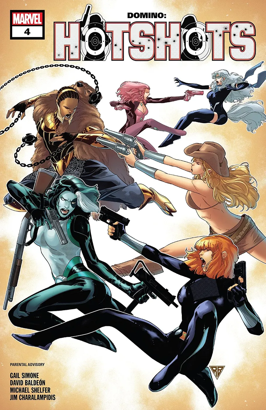 Cover of Domino: Hotshots #4
