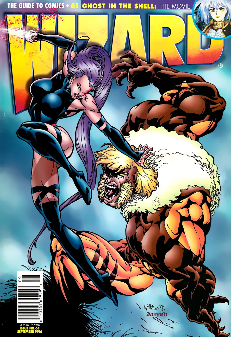 Cover of Wizard: The Comics Magazine #61