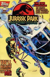 Cover of Jurassic Park: Raptors Hijack #4