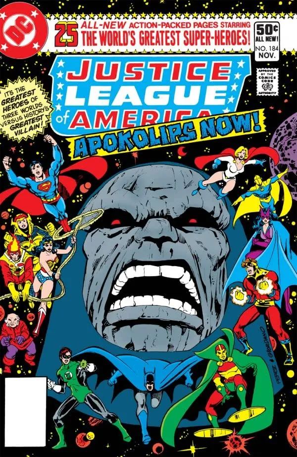Cover of Justice League of America #184