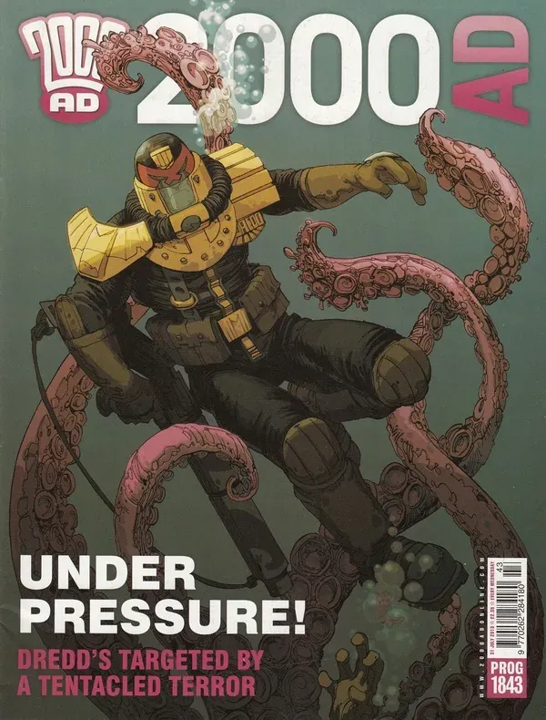 Cover of 2000 AD #1843