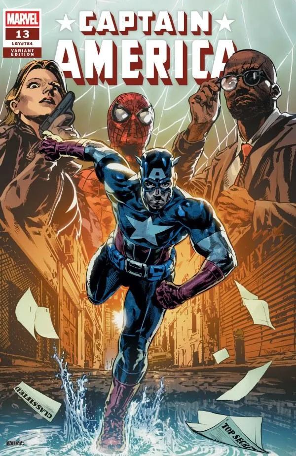Cover of Captain America #13 (784)