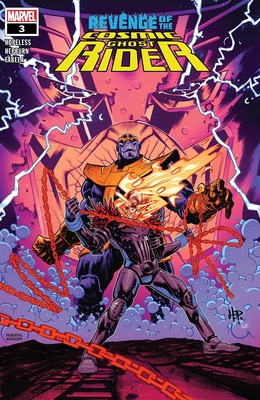 Cover of Revenge of the Cosmic Ghost Rider #3