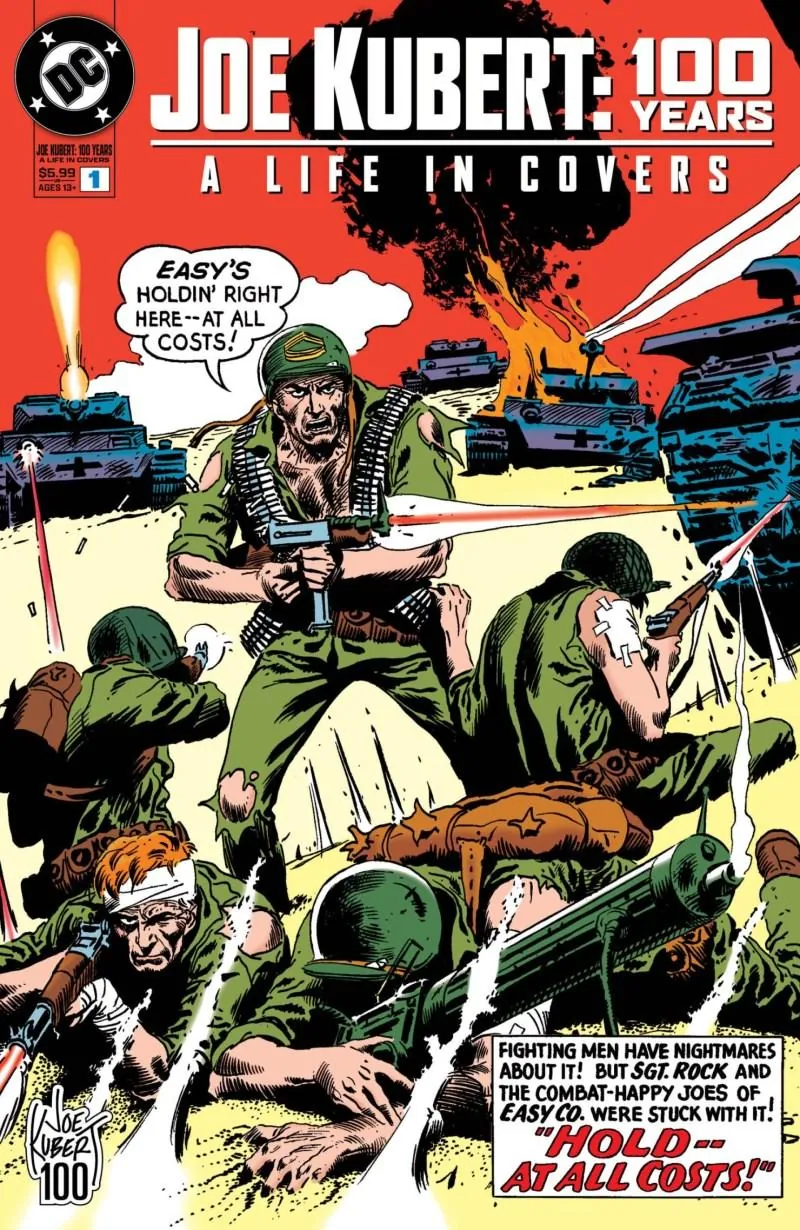 Cover of Joe Kubert: 100 Years – A Life in Covers #1