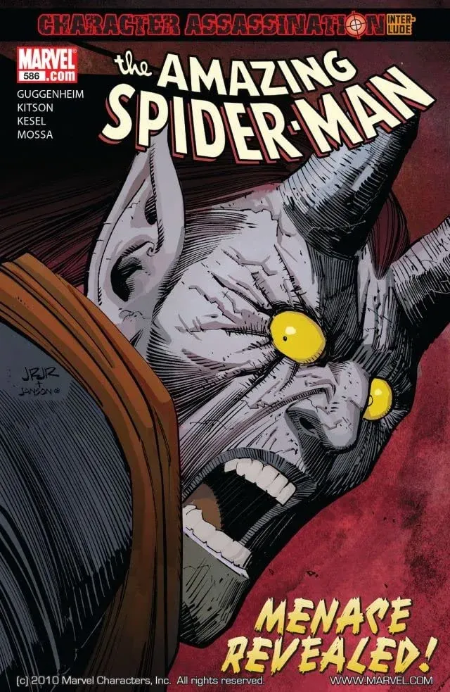 Cover of The Amazing Spider-Man #586