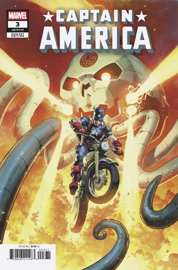 Cover of Captain America #3 (774)