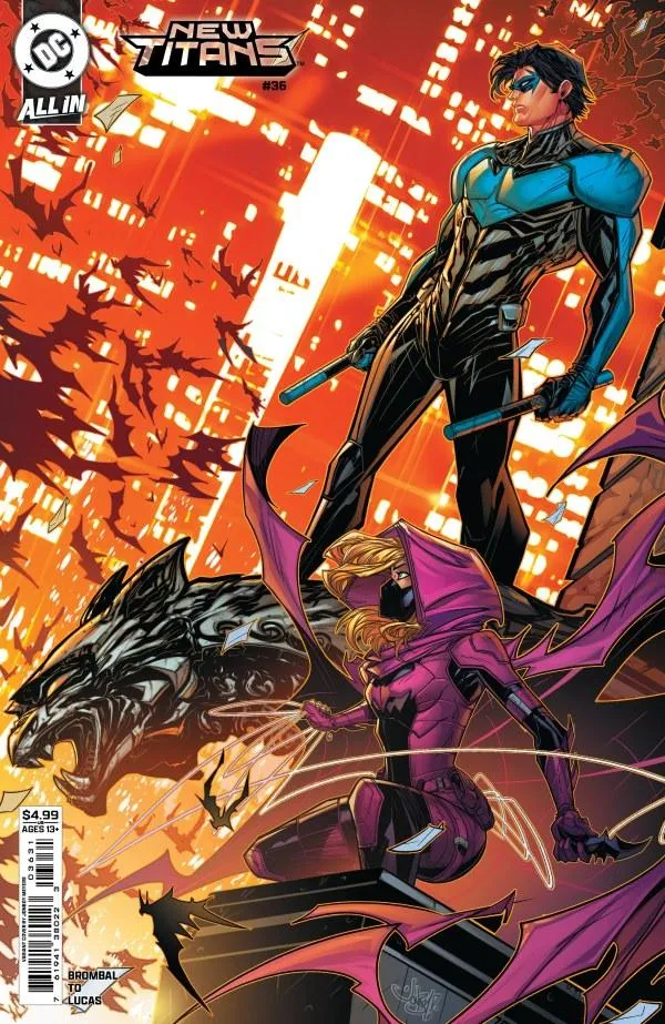 Cover of New Titans #36