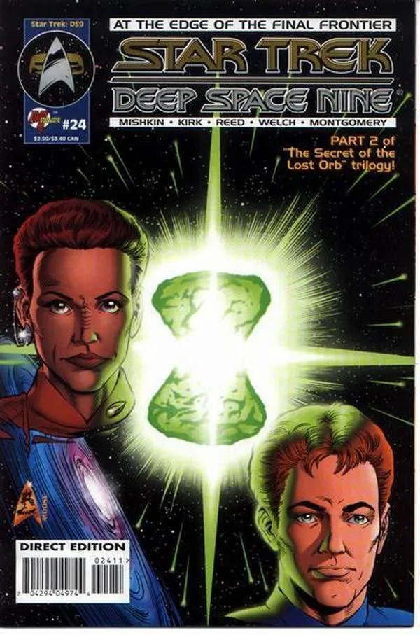 Cover of Star Trek: Deep Space Nine #24