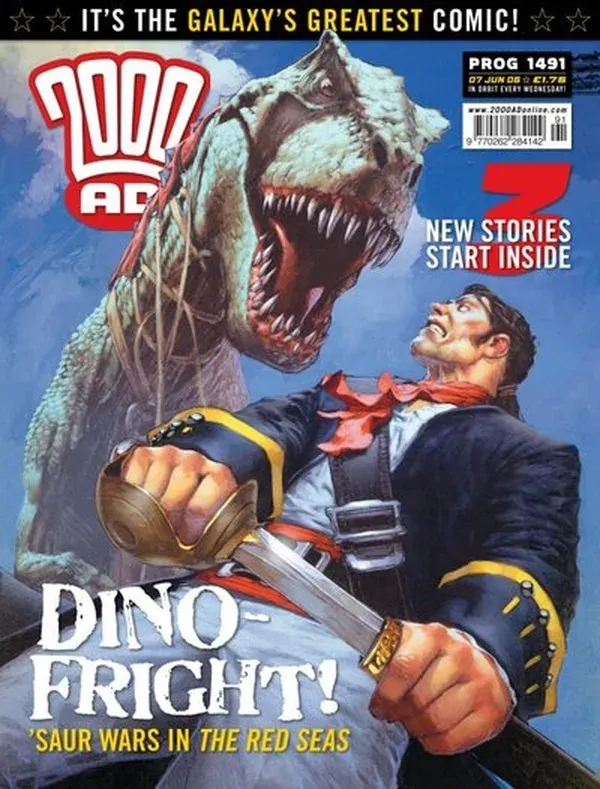 Cover of 2000 AD #1491