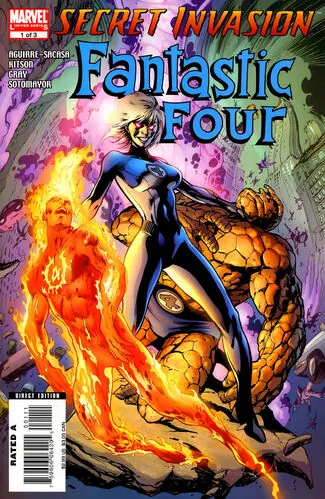 Cover of Secret Invasion: Fantastic Four #1