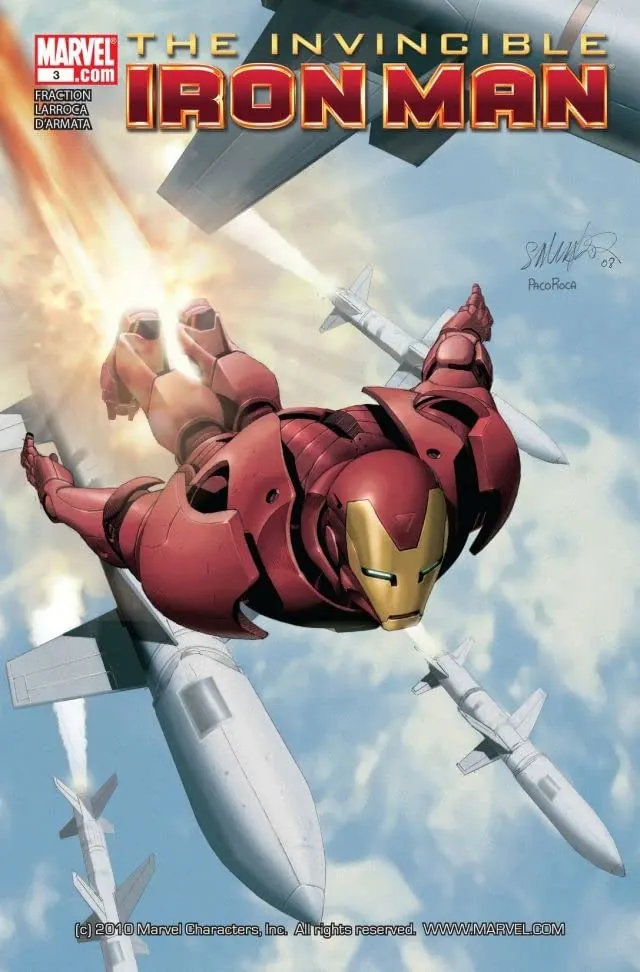Cover of Invincible Iron Man #3