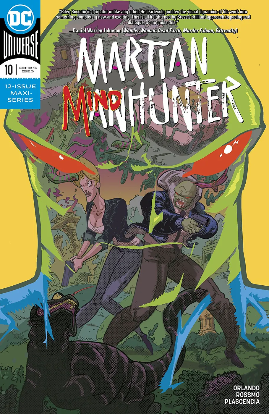 Cover of Martian Manhunter #10