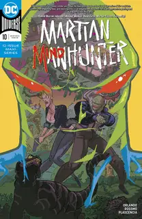 Cover of Martian Manhunter #10