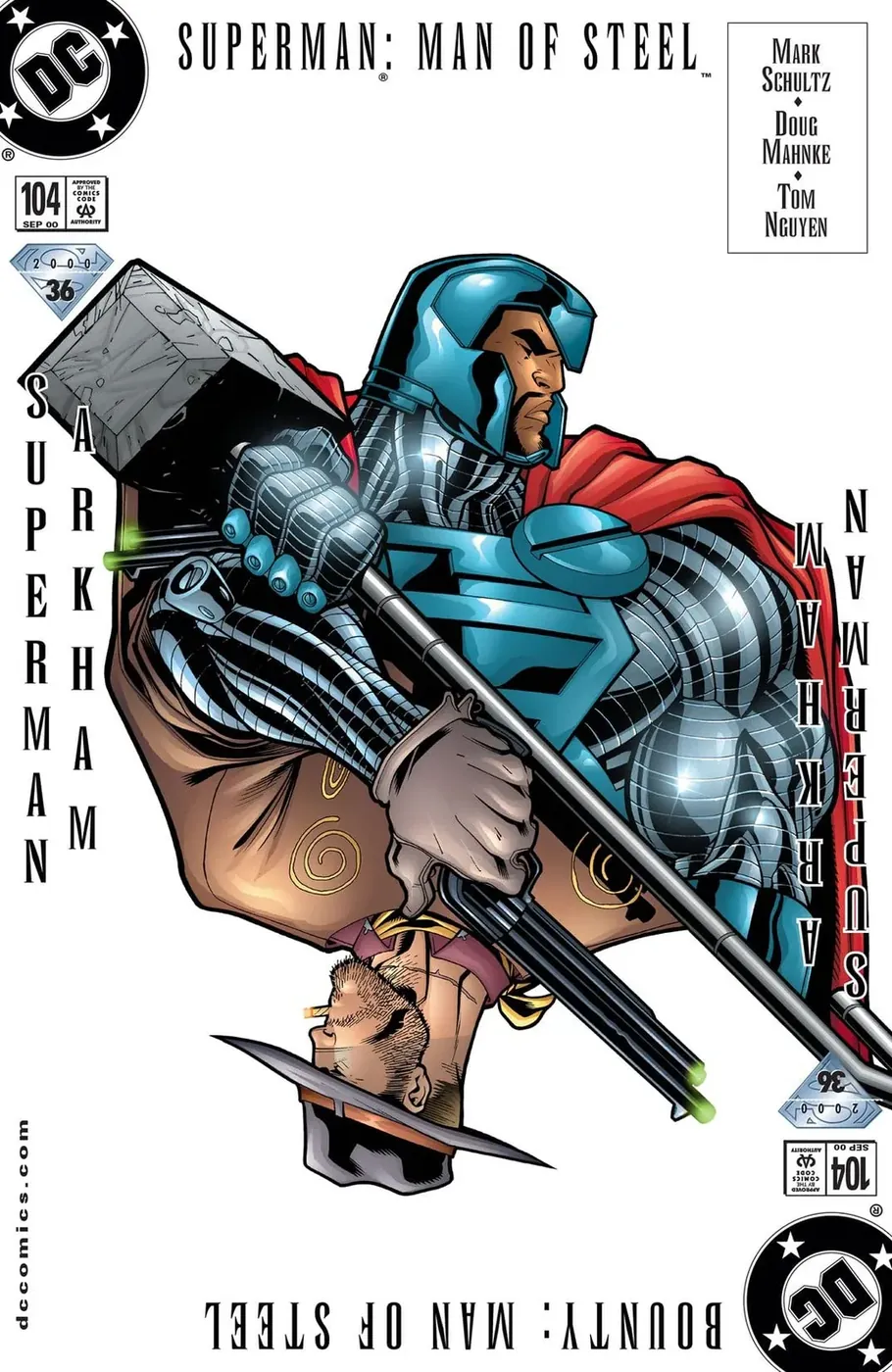 Cover of Superman: The Man of Steel #104