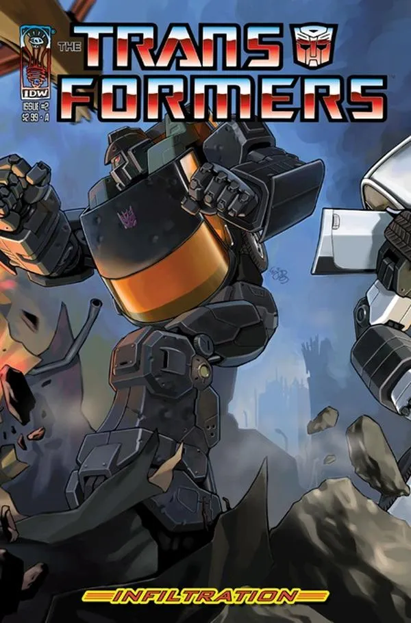 Cover of The Transformers: Infiltration #2