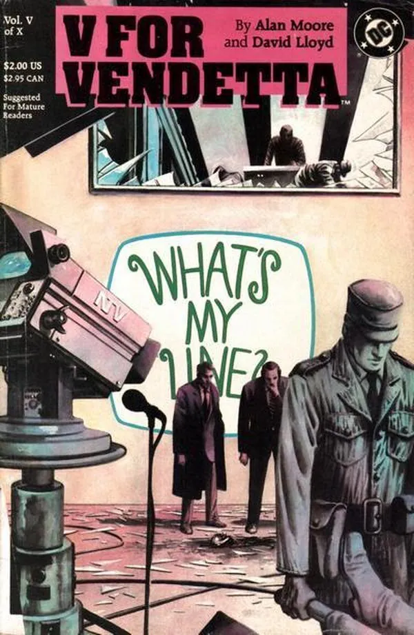 Cover of V for Vendetta #5