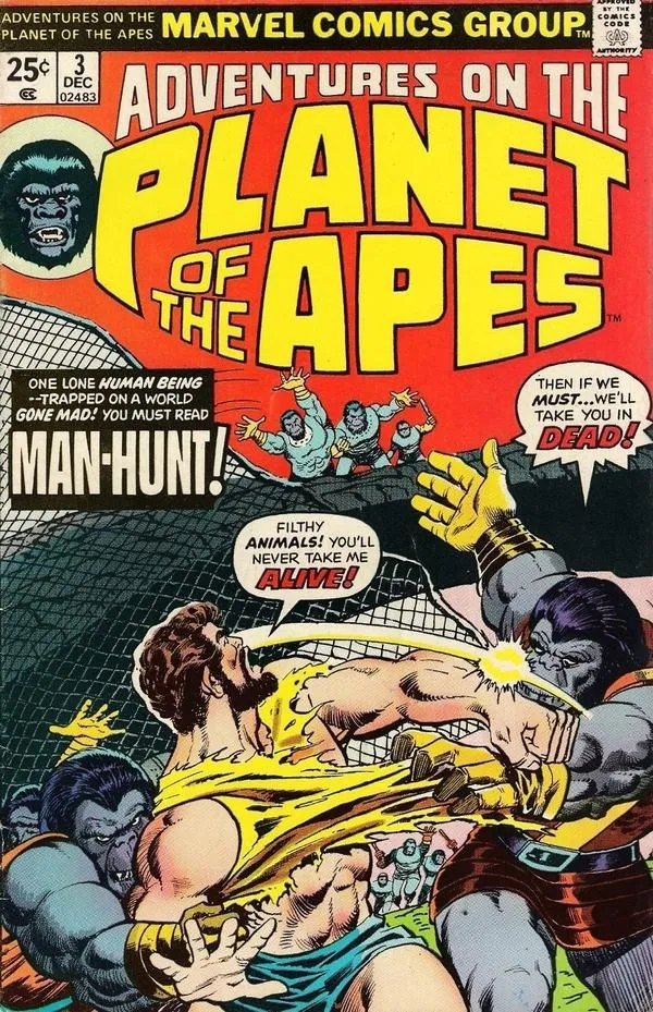 Cover of Adventures on the Planet of the Apes #3