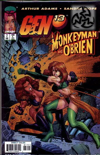 Cover of Gen 13 / MonkeyMan & O'Brien #2